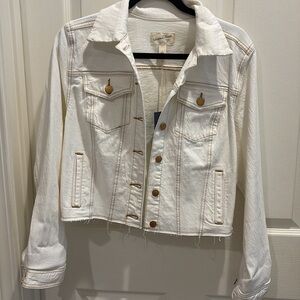 Distressed Denim Jacket
